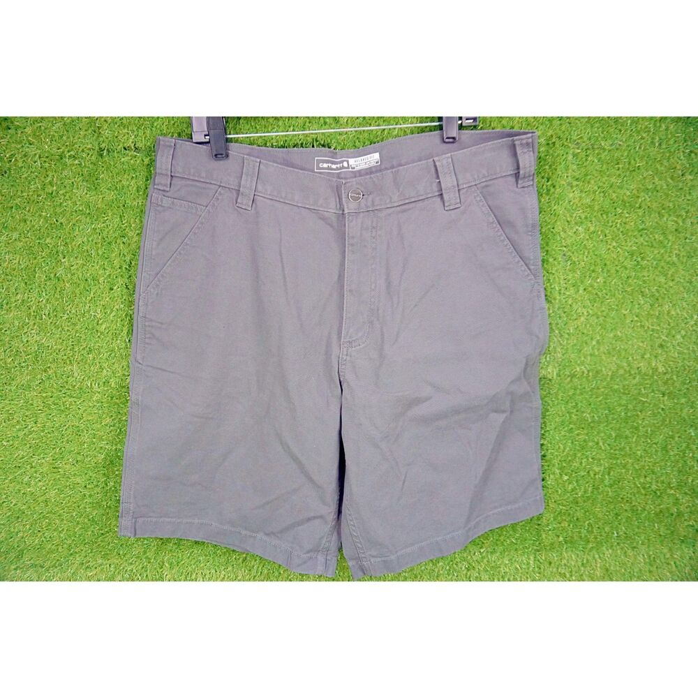 Carhartt Relaxed Fit Flat Front Shorts - Men's Size 38